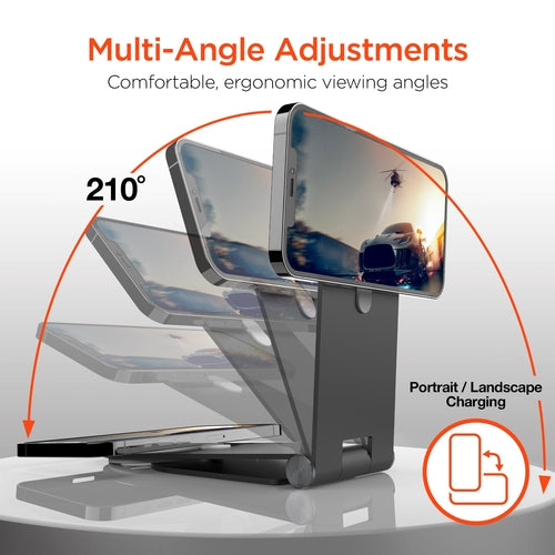 HyperGear MagView Stativ for MagSafe-lader med Justerbar Vinkel