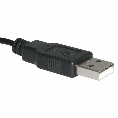 USB 2.0 Y-splitter – 1 hann til 2 hunn USB-kabel for dobbellading