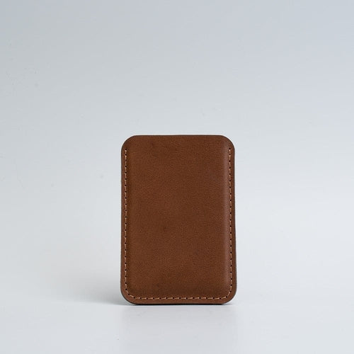 Leather Wallet compatible with MagSafe - The Minimalist